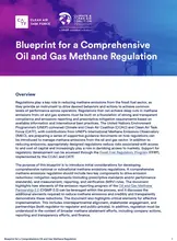 Blueprint for a Comprehensive Oil and Gas Methane Regulation