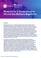Blueprint for a Comprehensive Oil and Gas Methane Regulation