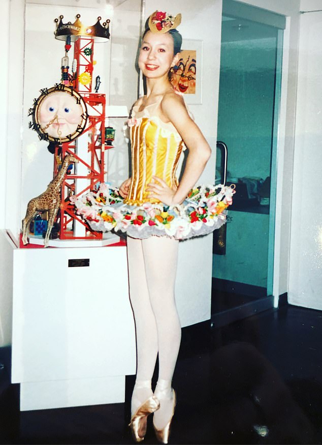 Training reminds Jennifer of her time at the School of American Ballet in Manhattan (pictured as a teenager). But, she says, that was far more punishing than exercise in midlife