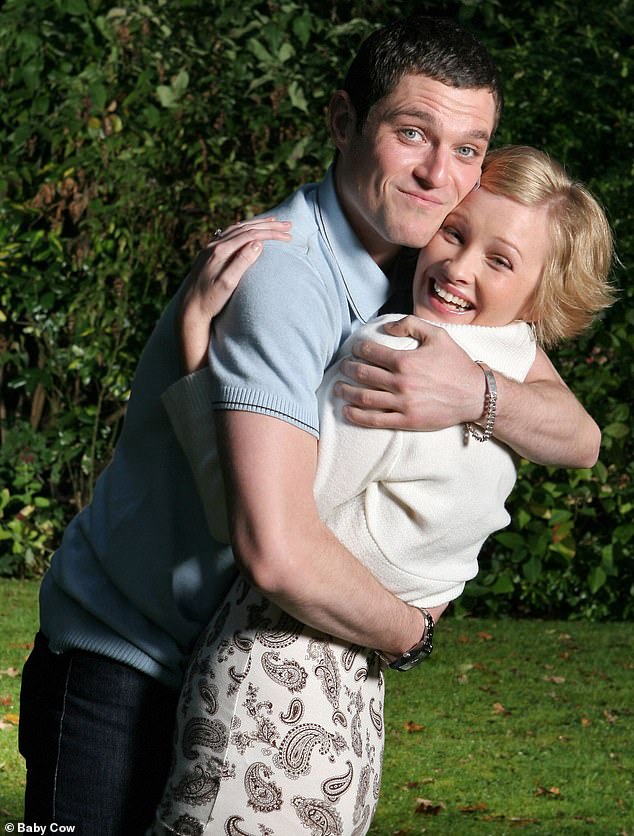 Now that her daughter Eva is a teenager, Joanna says she's finally old enough to watch Gavin & Stacey - a milestone that has made for some awkward moments at home (pictured 2007)