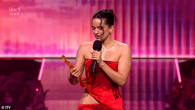 International Song of the Year was won by Rosé and Bruno Mars for APT with Rosé at the ceremony to accept the honour