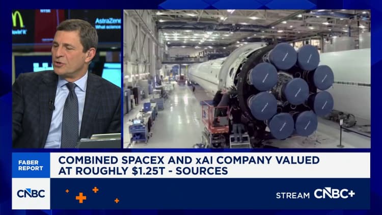 Faber Report: Combined SpaceX and xAI company valued at roughly $1.25 trillion