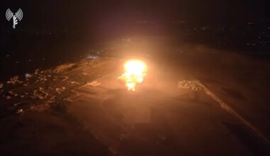 IDF hits Hezbollah terror sites in southern Lebanon