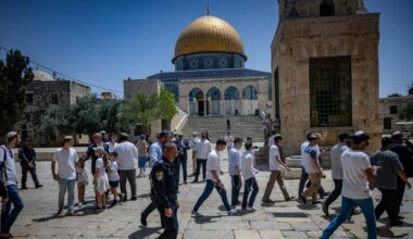 Historic changes on the Temple Mount