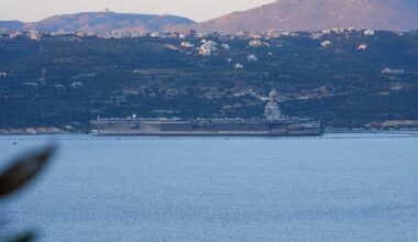 World’s largest aircraft carrier USS Gerald R Ford reaches Crete