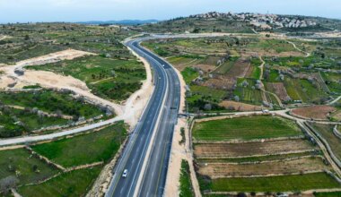 Significant improvement on Gush Etzion highway: two lanes in both directions
