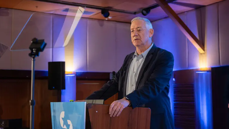 Gantz urges global action to dismantle Iran’s regime