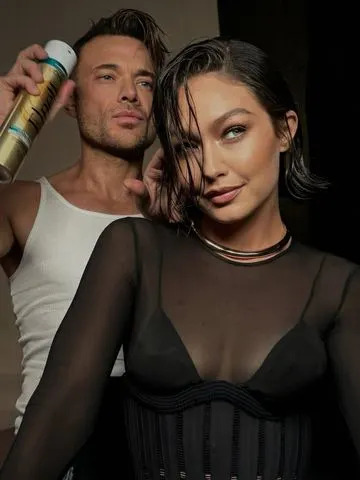 Hadid and her short-lived bob Dimitris Giannetos/Instagram