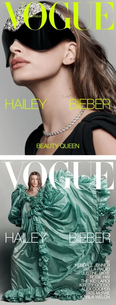 Vogue Australia March 2026 : Hailey Bieber by Luigi & Iango