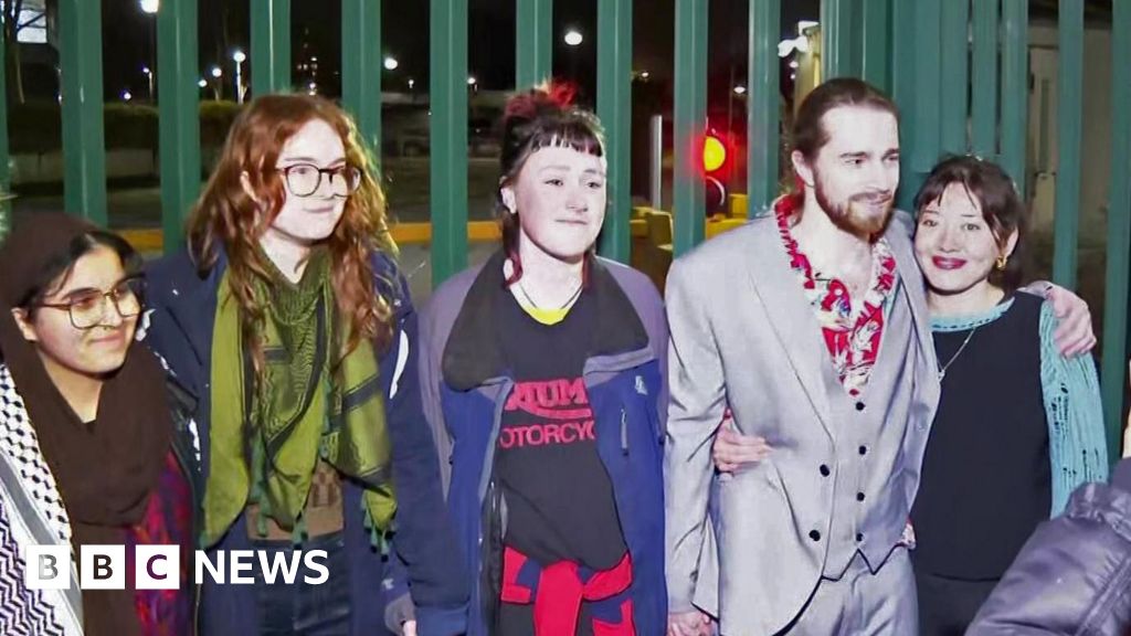 Palestine Action activists to face retrial over alleged Elbit raid - BBC