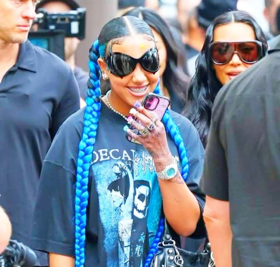 Kim Kardashian handles the paperwork for North West as 12 year old daughter eyes fashion world