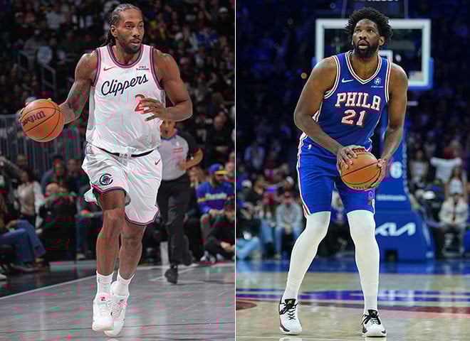 Kawhi Leonard, Joel Embiid