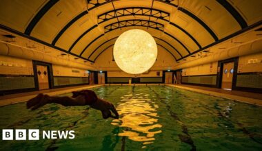 Luke Jerram Sun sculpture heading to Wakefield for summer - BBC