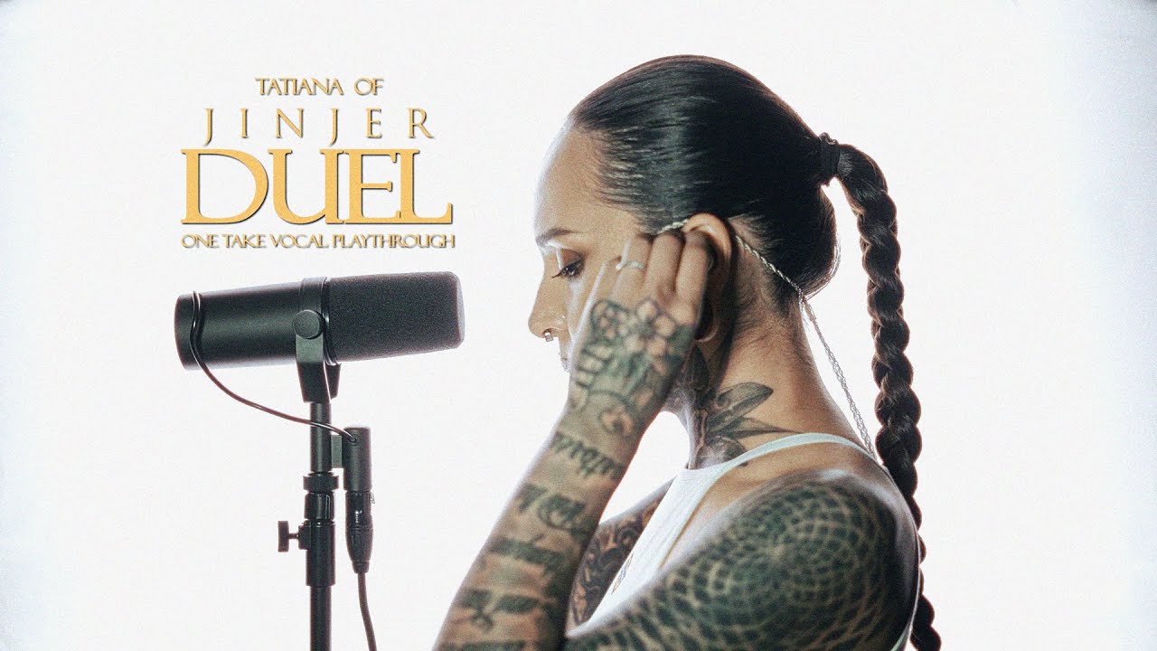 JINJER - Duél - Tatiana Shmayluk - One Take Vocal Performance - YouTube
