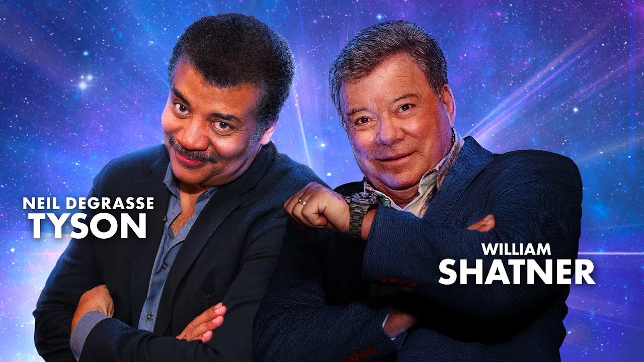 Cosmos Confidential, A Free-wheeling Conversation Between William Shatner and Neil deGrasse Tyson - YouTube