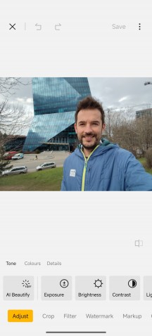 Image editing in Gallery app - Xiaomi Redmi Note 15 review