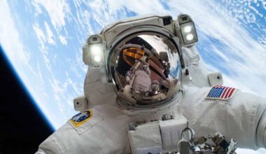 Astronauts age slower in space than those of us back on Earth. Credit: NASA