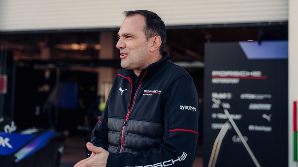 Florian Modlinger, Director Factory Motorsport Formula E, Testing GEN4, Formula E, Almería, Spain, 2026, Porsche AG