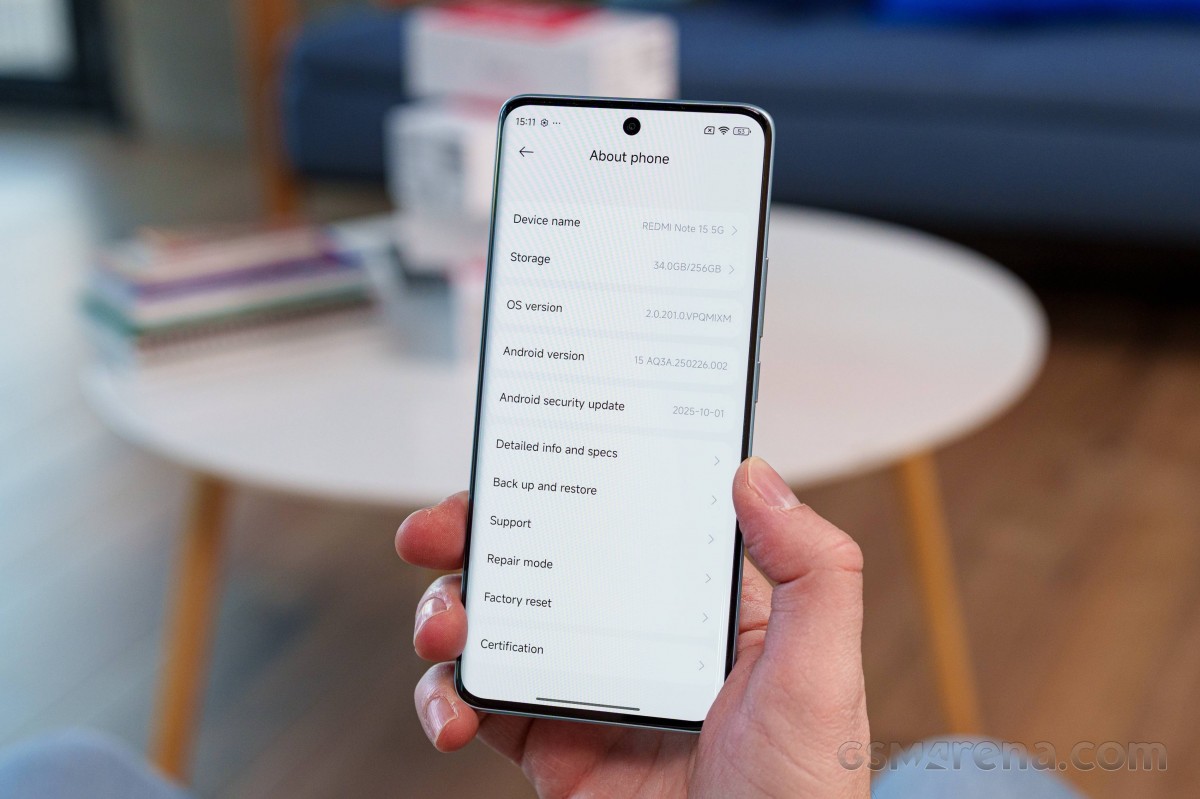 Xiaomi Redmi Note 15 review