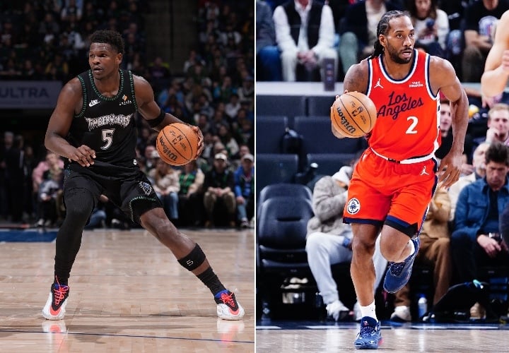 Anthony Edwards, Kawhi Leonard