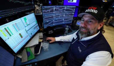 AI's impact on entire sectors of the economy shakes Wall Street