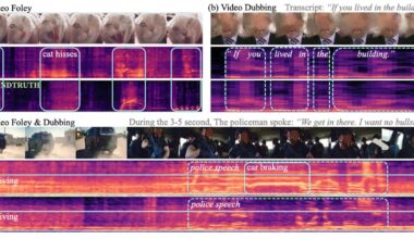 Apple model can generate sound and speech from silent videos