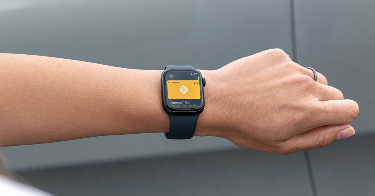 Rivian launching Apple Watch app with remote controls and Gen 1 digital key feature