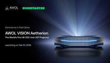 The World's Sharpest 4K Triple Laser UST Projectors with Early Backers Saving of Up to $5,497