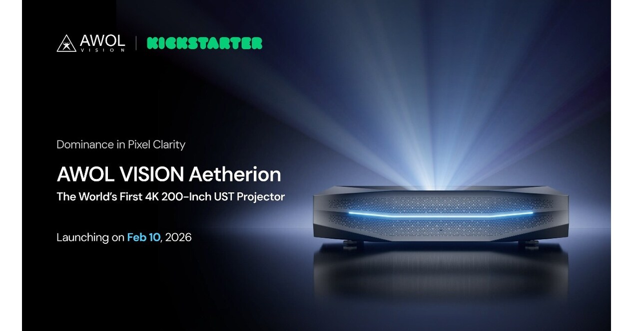 The World's Sharpest 4K Triple Laser UST Projectors with Early Backers Saving of Up to $5,497