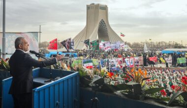 Iran seizes on revolutionary anniversary marches to project strength amid talks with Trump - Amwaj.media