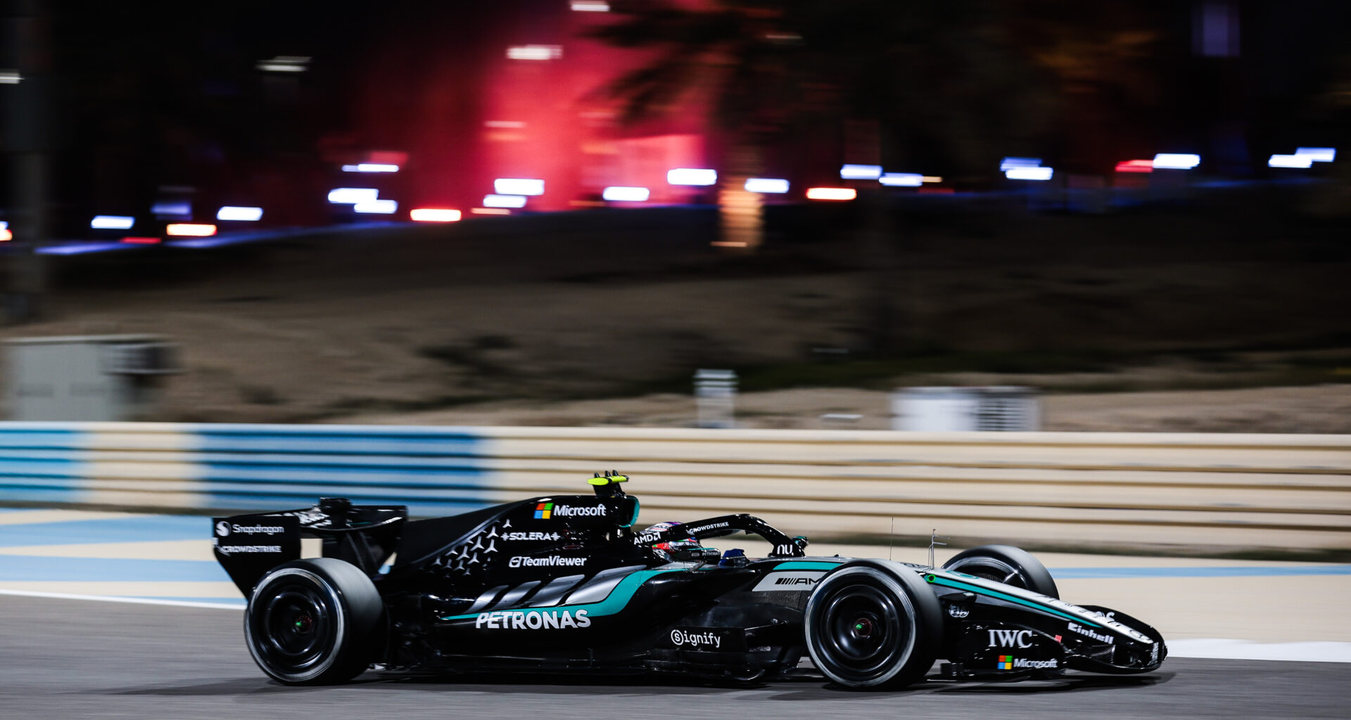 F1 – Mercedes finish 1-2 on final day of first official test in Bahrain 