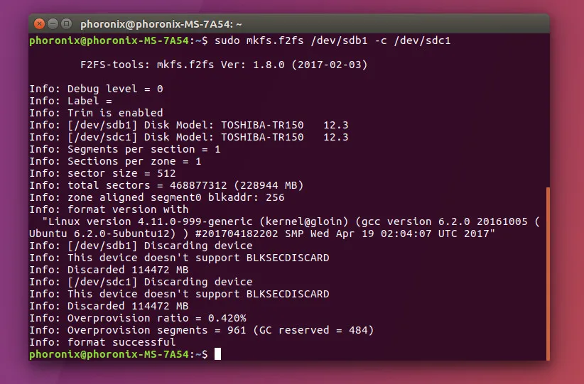 F2FS Delivers "Several Key Performance Optimizations" With Linux 7.0