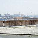 June 12, 2024 Expo Osaka 2025 Grand Ring construction progress. Image © Expo Osaka 2025 The Afterlife of Expo Osaka’s Grand Ring: How the Timber Structure Is Being Reused Across Japan - Image 3 of 9