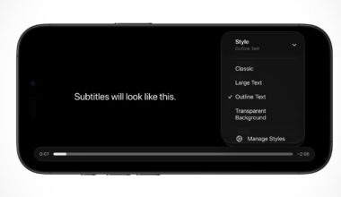 Apple is making it easier to customize how subtitles look on iPhone