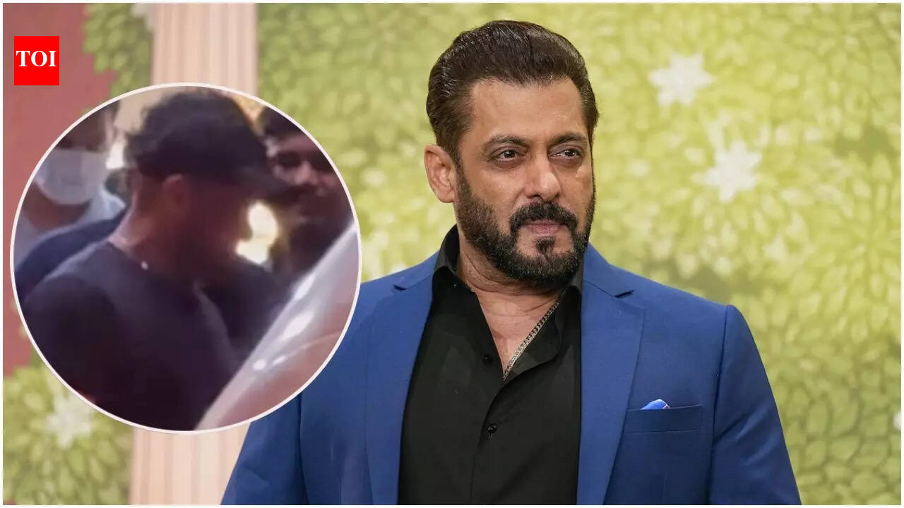 Salim Khan hospitalization: Salman Khan leaves hospital after checking up on his father; avoids media interaction |