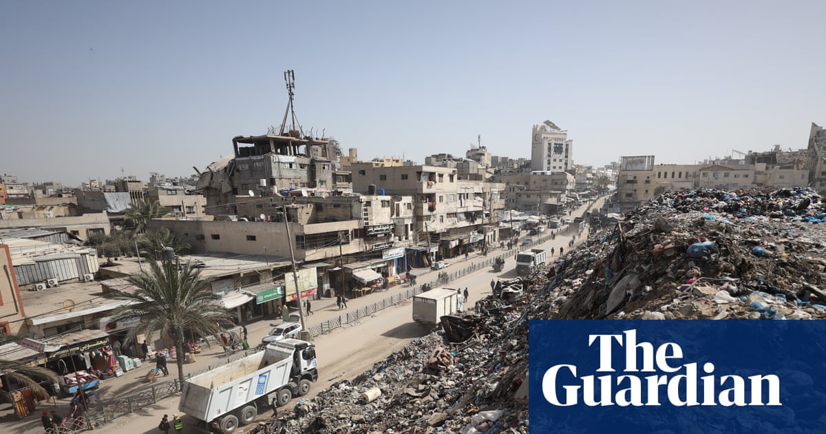 Trump officials plan to build 5,000-person military base in Gaza, files show | Trump administration