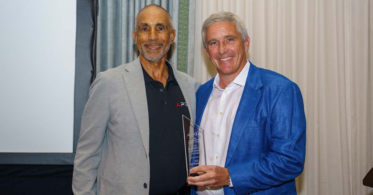 APGA Cisco Black History Month Awards recognize PGA TOUR Commissioner Jay Monahan, Golf Digest’s Tod Leonard for contributions to APGA