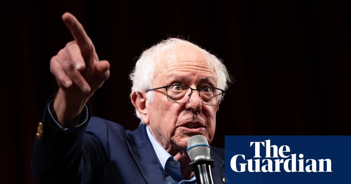 ‘Slow this thing down’: Sanders warns US has no clue about speed and scale of coming AI revolution | US news