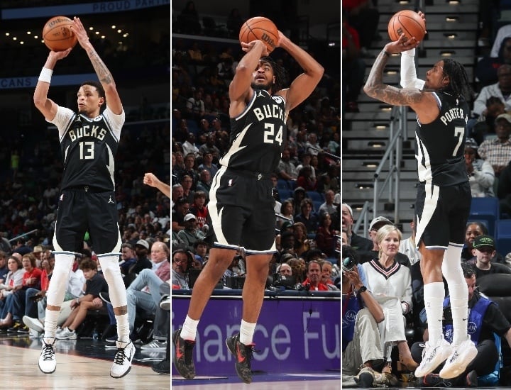 Ryan Rollins, Cam Thomas, Kevin Porter Jr.