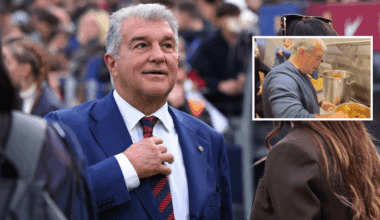 Joan Laporta Continues His Campaign for the Barcelona Presidency by Offering Food - beIN SPORTS