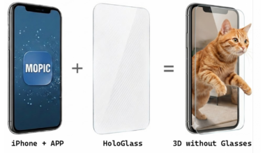 MOPIC Launches ‘HoloGlass,’ Turning iPhone Screens into Glasses-Free 3D with a Single Attachment