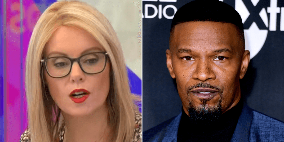 Michelle Dewberry blasts 'thick' Jamie Foxx as she fiercely defends John Davidson over Bafta slur row: 'Thickness and ignorance!'