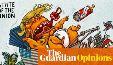 Stephen Lillie on Donald Trump’s State of the Union address – cartoon - The Guardian