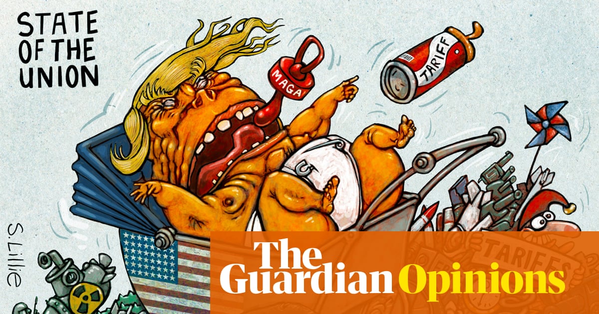 Stephen Lillie on Donald Trump’s State of the Union address – cartoon - The Guardian