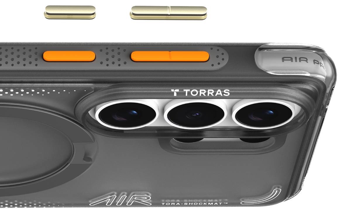 The TORRAS Ostand Q3 Air has replaceable buttons for durability and customization