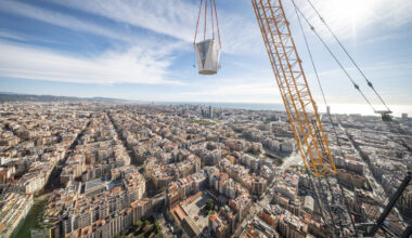 Watch as final piece of Sagrada Família’s tallest tower is put in place | News
