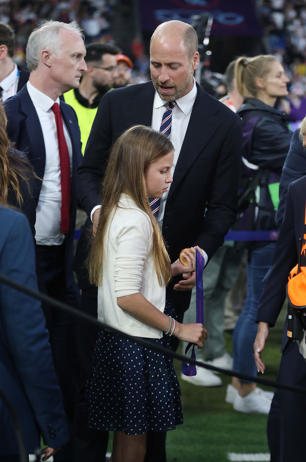 Prince William and Princess Charlotte