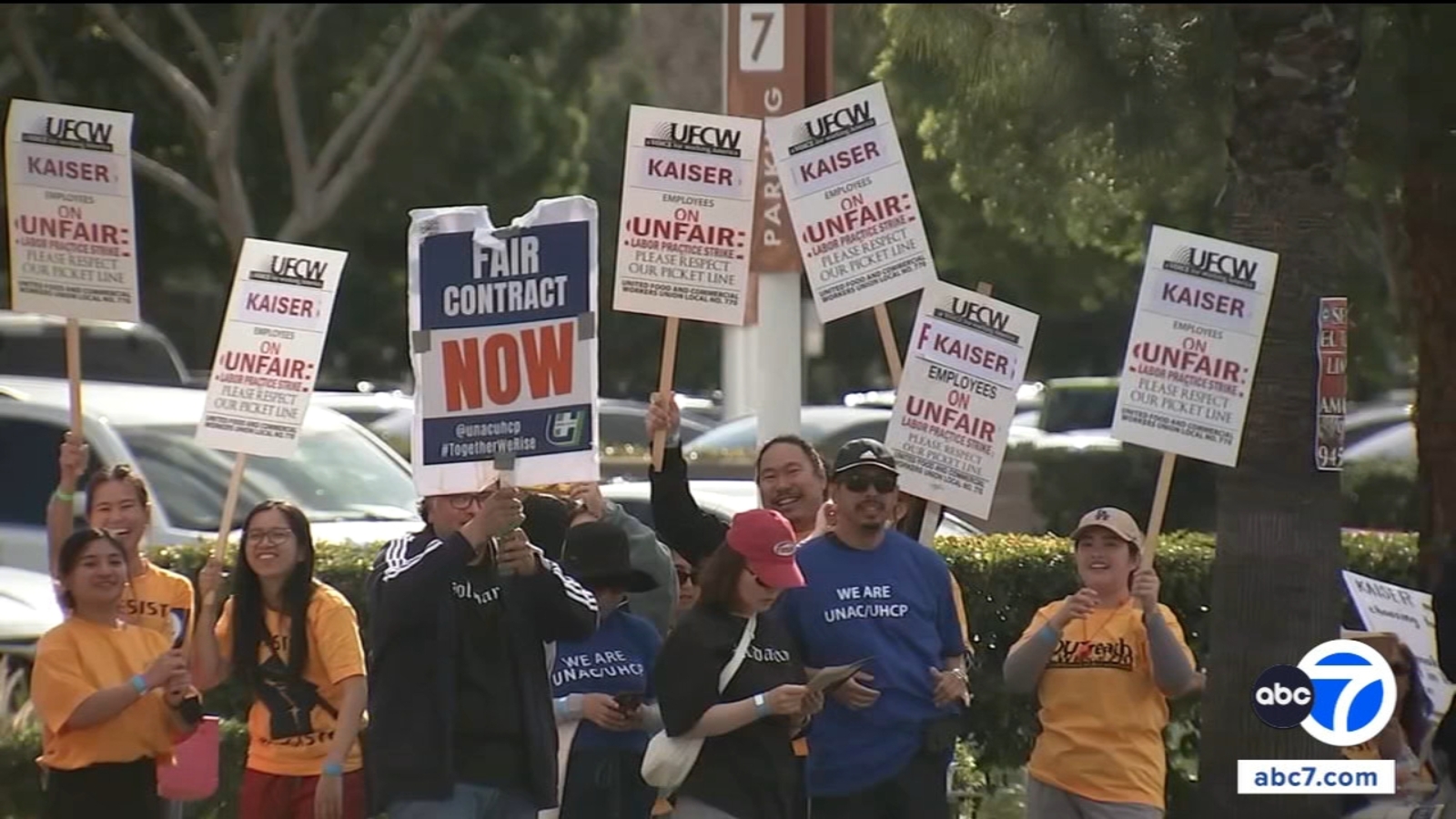 Kaiser Permanente healthcare workers claim unfair labor practices as pharmacists, lab techs join strike