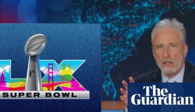 Jon Stewart calls Maga backlash to Bad Bunny’s Super Bowl show ‘actually pathetic’ | Late-night TV roundup