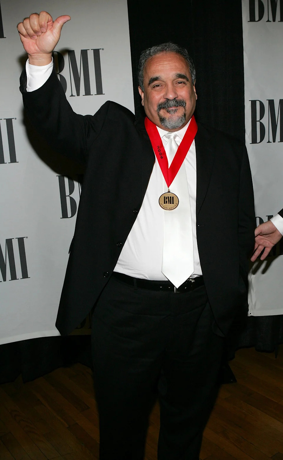 Legendary musician Willie Colon arrives at the BMI's 13th Annual Latin Awards at the 18th Street Pavilion on April 7, 2006, in New York City.